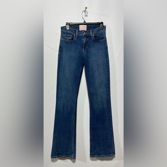 REVICE Denim Mid-Rise Boot Cut Jeans Women’s Size 28 Inseam 34” - Picture 1 of 6